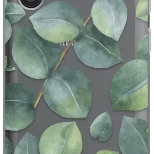 Leaf Me Alone | Green Floral Print Samsung Case