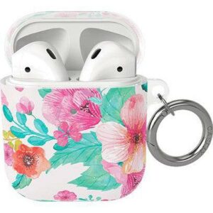 Out and About | Light Pink Floral AirPods Case 1